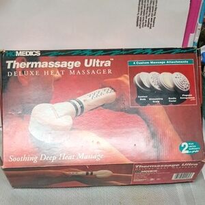 Homedics Thermassage Ultra Deluxe Heat Massager - White